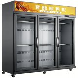 L- Anti-fog Glass Roast Duck Air Drying Display Chiller Cabinet