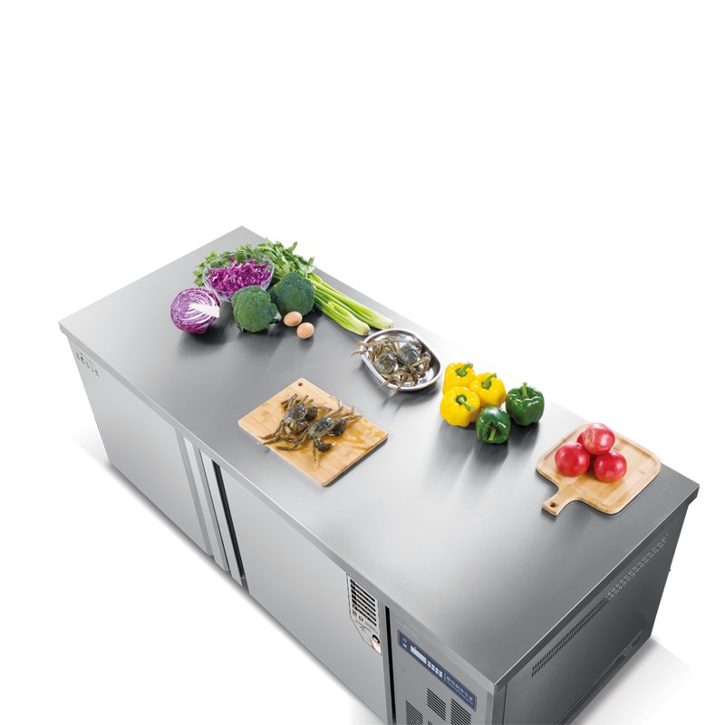 Kitchen Work Table Fridge Refrigeration Equipment Workbench Refrigerator Freezer Under Counter Refrigerator Undercounter Freezer