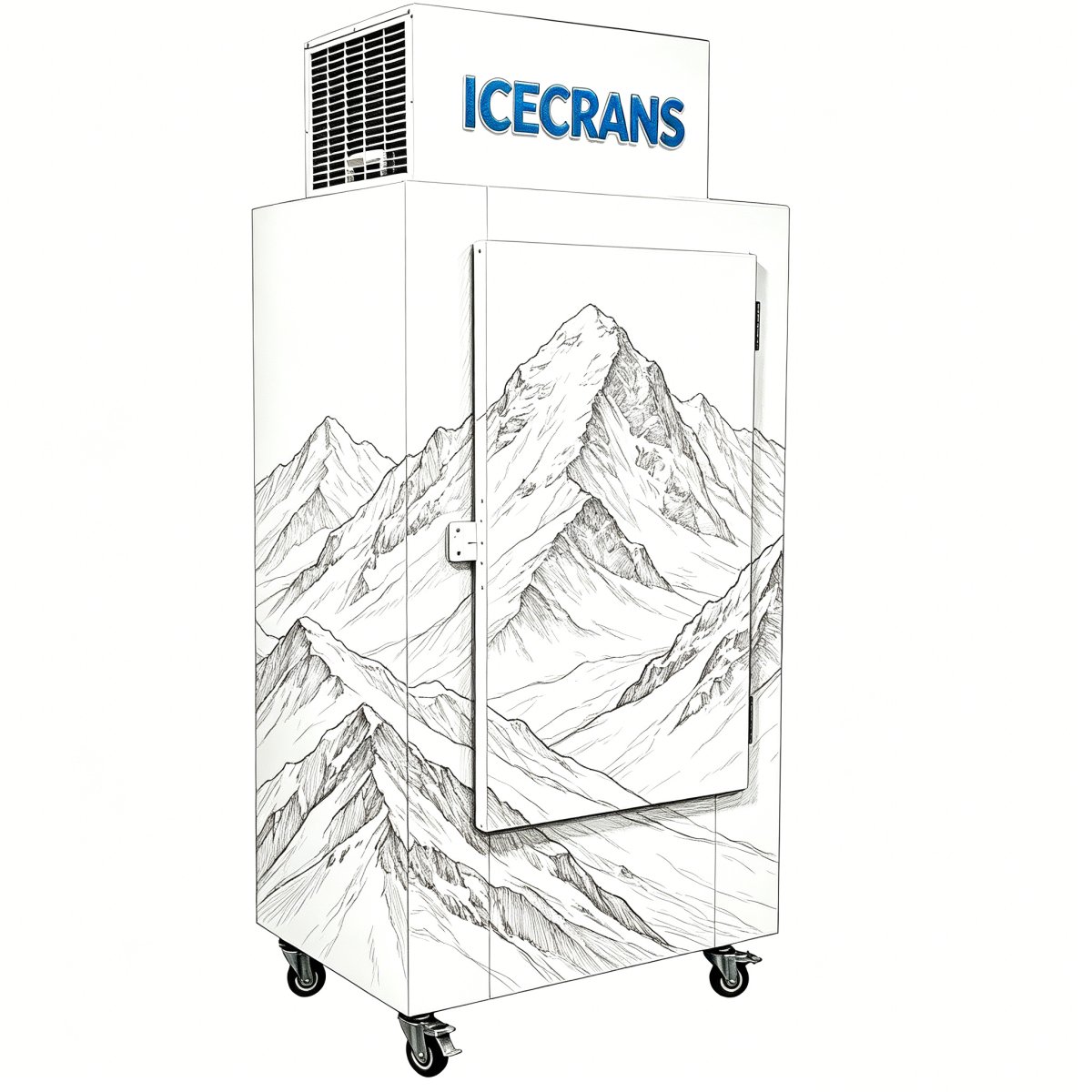 G-Restaurant Ice Storage Machine Keep Ice Long Time