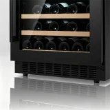 C-Black Tempered Glass Door 215L Household Wine Preservation Refrigerator