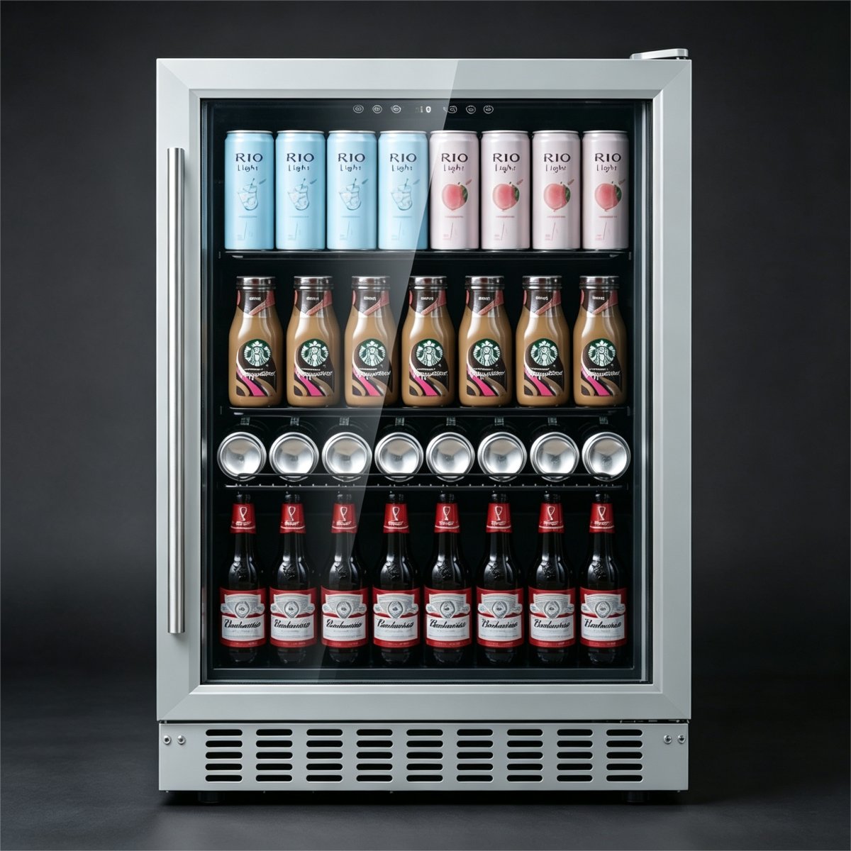 G-JC-145C 145L Built-in & Freestanding Single Zone Beverage Cooler