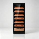 C-Built-in Freestanding Dual Use Compressor Cigar Cabinet 375L For Cigar Aging Collection