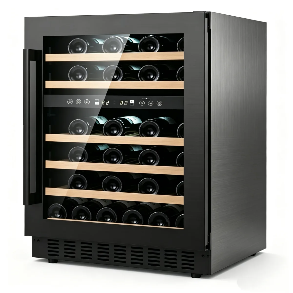 G-Bottom Ventilation Embedded Wine Fridge For Kitchen & Bar Use