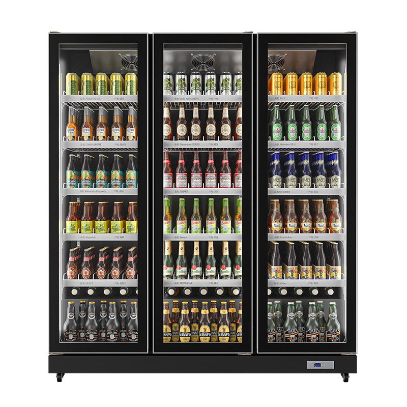 Foshan Vitrine Refrigere Commercial Frigidaire Liquor Grocery Store Refrigerator