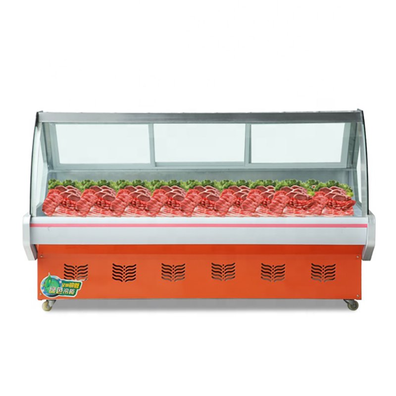 Supermarket Good Maintenance Commercial showcase Refrigerators Meat Deli Display Refrigerator Top Selling Model