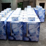 Custom Printed Vertical Ice Storage Freezer Single Solid Door Commercial Outdoor Ice Merchandiser for Convenience Shop