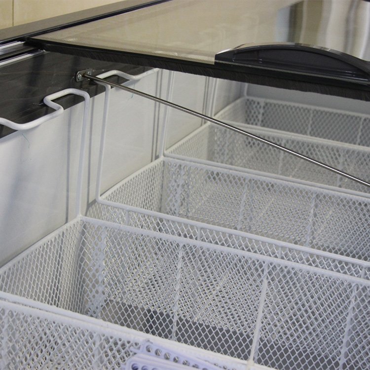 Factory Hot Selling Supermarket Commercial Island Cooler Freezer Horizontal Freezer