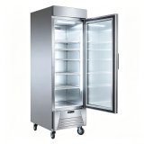 C-Commercial 600L Large Capacity Vertical Deep Freezer -20℃ ~-5℃ Upright Frozen Food Display Freezer