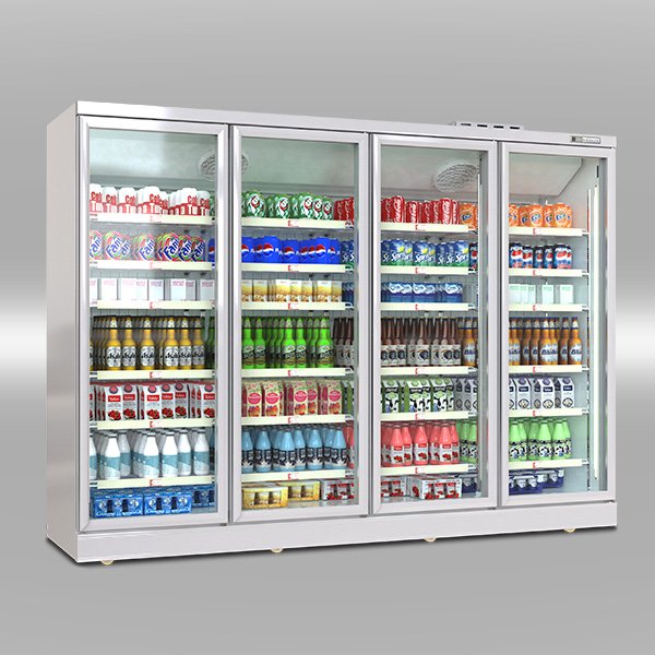 Luxury remote showcase cooler