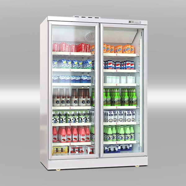 Luxury remote showcase cooler