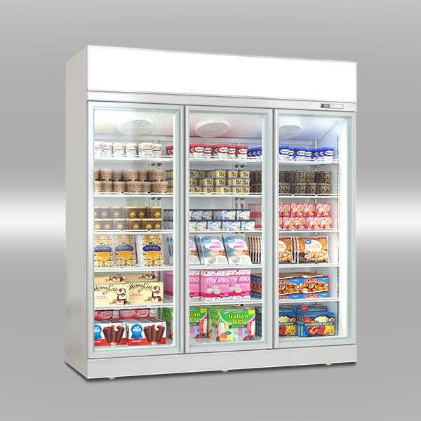 Luxury Top Mount Showcase Freezer